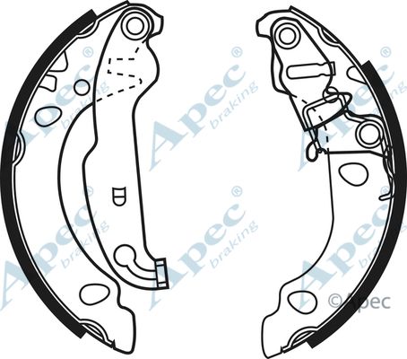 APEC BRAKING Jarrukenkäsarja SHU636